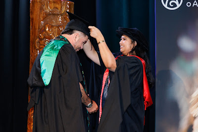 Photo from the TWoA Tainui 2025 Graduations (Ceremony 3 @ 10am) held at Claudelands Event Centre in Hamilton, Waikato, New Zealand on Wednesday, 30 April, 2025. Photography by Mike Walen / KeyImagery Photography. Copyright: © 2025 Te Wānanga o Aotearoa.