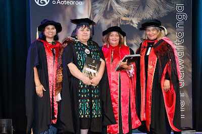 Photo from the TWoA Tainui 2025 Graduations (Ceremony 3 @ 10am) held at Claudelands Event Centre in Hamilton, Waikato, New Zealand on Wednesday, 30 April, 2025. Photography by Mike Walen / KeyImagery Photography. Copyright: © 2025 Te Wānanga o Aotearoa.