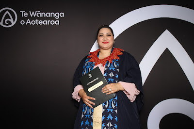 Photo from the TWoA Tāmaki Makaurau 2023 November Graduations (Ceremony 1 @ 1pm), held at the Due Drop Events Centre, Manukau, Auckland, New Zealand on Tuesday, 28 November, 2023. Photo: InstaBooth by KeyImagery Photography. Copyright: © Te Wānanga o Aotearoa.