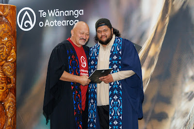 Photo from the TWoA Waiariki 2025 Graduations (Waiwhero) held at the Distinction Hotel, Rotorua, Bay of Plenty, New Zealand on Friday, 9 May, 2025. Photography by Mike Walen / KeyImagery Photography. Copyright: © 2025 Te Wānanga o Aotearoa.