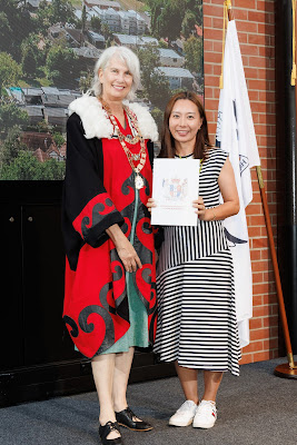 Photo from the HCC NZ Citizenship Ceremony 2 (Afternoon) held at The Atrium, Wintec/Te Pukenga, Hamilton, Waikato, New Zealand at 3:30pm on Monday, 11 March, 2024. Photo: Mike Walen / KeyImagery Photography. Copyright: © Hamilton City Council.
