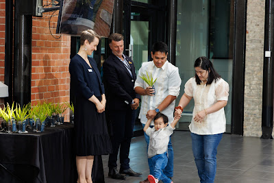Photo from the HCC NZ Citizenship Ceremony (Morning) held in The Atrium, Wintec/Te Pukenga, Hamilton, Waikato, New Zealand at 10:00am on Monday, 12 February, 2024. Photo: Mike Walen / KeyImagery Photography. Copyright: © Hamilton City Council.