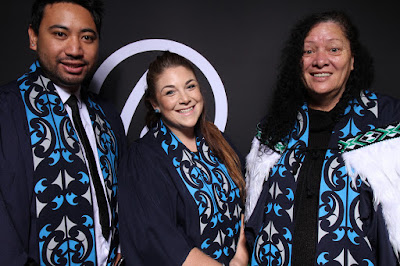 Photo from the TWoA Tainui 2018 Graduations (Ceremony 1),  held at Hamilton Boys' High School, Hamilton, New Zealand. Taken: Thursday 19 April 2018. Photo: InstaBooth by KeyImagery. Copyright: © Te Wananga o Aotearoa.