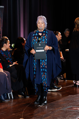 Photo from the TWoA Tāmaki Makaurau 2023 Graduations (Ceremony 1 @ 10am), held at the Due Drop Events Centre, Manukau, Auckland, New Zealand on Wednesday, 7 June, 2023. Photo: Mike Walen / KeyImagery Photography. Copyright: © Te Wānanga o Aotearoa.