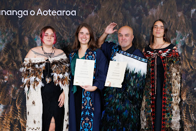 Photo from the TWoA Tāmaki Makaurau 2023 Graduations (Ceremony 6 @ 8pm), held at the Due Drop Events Centre, Manukau, Auckland, New Zealand on Thursday, 8 June, 2023. Photo: Mike Walen / KeyImagery Photography. Copyright: © Te Wānanga o Aotearoa.