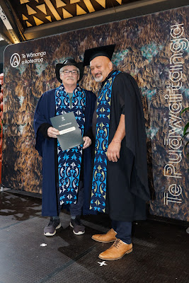 Photo from the TWoA Waiariki 2023 Graduations (Waiwhero), held at Te Puia, Rotorua, Bay of Plenty, New Zealand on Friday, 12 May, 2023. Photo: Mike Walen / KeyImagery Photography. Copyright: © Te Wānanga o Aotearoa.