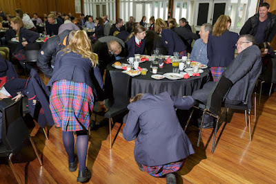 Photo from the Father/Daughter Breakfast held in the School Hall at Waikato Diocesan, Hamilton, New Zealand, on Friday 29th July 2016.  Photo: Mike Walen / KeyImagery Photography