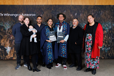 Photo from the TWoA Tāmaki Makaurau 2023 Graduations (Ceremony 6 @ 8pm), held at the Due Drop Events Centre, Manukau, Auckland, New Zealand on Thursday, 8 June, 2023. Photo: Mike Walen / KeyImagery Photography. Copyright: © Te Wānanga o Aotearoa.
