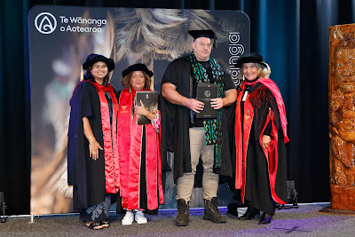 Photo from the TWoA Tainui 2025 Graduations (Ceremony 3 @ 10am) held at Claudelands Event Centre in Hamilton, Waikato, New Zealand on Wednesday, 30 April, 2025. Photography by Mike Walen / KeyImagery Photography. Copyright: © 2025 Te Wānanga o Aotearoa.