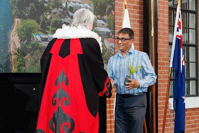 Photo from the HCC NZ Citizenship Ceremony 2 (Afternoon) held at The Atrium, Wintec/Te Pukenga, Hamilton, Waikato, New Zealand at 3:30pm on Monday, 11 March, 2024. Photo: Mike Walen / KeyImagery Photography. Copyright: © Hamilton City Council.