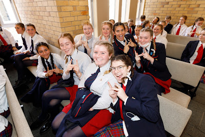 Photo from Waikato Diocesan House Singing 2022, held at Waikato Diocesan, Hamilton, New Zealand on Friday, 2 July, 2022. Photo: Mike Walen / KeyImagery Photography. Copyright: © Waikato Diocesan School for Girls.