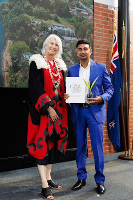 Photo from the HCC NZ Citizenship Ceremony (Morning) held in The Atrium, Wintec/Te Pukenga, Hamilton, Waikato, New Zealand at 10:00am on Monday, 12 February, 2024. Photo: Mike Walen / KeyImagery Photography. Copyright: © Hamilton City Council.
