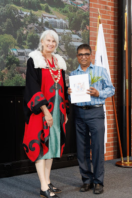 Photo from the HCC NZ Citizenship Ceremony 2 (Afternoon) held at The Atrium, Wintec/Te Pukenga, Hamilton, Waikato, New Zealand at 3:30pm on Monday, 11 March, 2024. Photo: Mike Walen / KeyImagery Photography. Copyright: © Hamilton City Council.