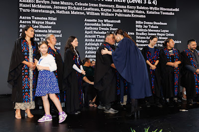 Photo from the TWoA Tāmaki Makaurau 2024 Graduations (Ceremony 3 @ 2pm), held at Church Unlimited, Glendene, Auckland, New Zealand on Tuesday, 25 June, 2024. Photo: Mike Walen / KeyImagery Photography. Copyright: © Te Wānanga o Aotearoa.