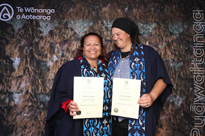 Booth photo from the TWoA Whirikoka 2023 Graduation (Gisborne), held at the War Memorial Theatre, Gisborne, East Coast, New Zealand on Wednesday 5 April, 2023. Photo: InstaBooth by KeyImagery Photography. Copyright: © Te Wānanga o Aotearoa.