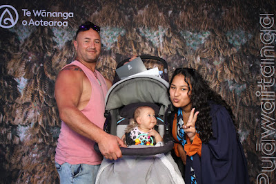 Booth photo from the TWoA Whirikoka 2023 Graduation (Gisborne), held at the War Memorial Theatre, Gisborne, East Coast, New Zealand on Wednesday 5 April, 2023. Photo: InstaBooth by KeyImagery Photography. Copyright: © Te Wānanga o Aotearoa.