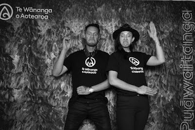 Booth photo from the TWoA Whirikoka 2023 Graduation (Gisborne), held at the War Memorial Theatre, Gisborne, East Coast, New Zealand on Wednesday 5 April, 2023. Photo: InstaBooth by KeyImagery Photography. Copyright: © Te Wānanga o Aotearoa.