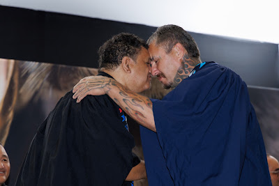 Photo from the TWoA Te Tai Tokerau (Kaitaia) 2025 Graduation held at Te Kura Kaupapa Maori o Pukemiro in Kaitaia, Northland, New Zealand on Monday, 14 April, 2025. Photo by Mike Walen / KeyImagery Photography. Copyright: © 2025 Te Wānanga o Aotearoa.
