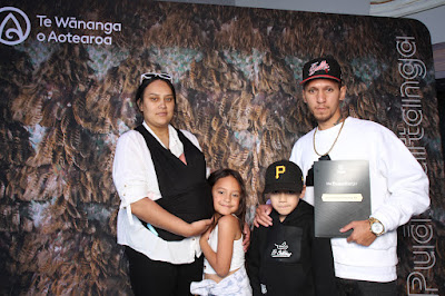 Booth photo from the TWoA Whirikoka 2023 Graduation (Gisborne), held at the War Memorial Theatre, Gisborne, East Coast, New Zealand on Wednesday 5 April, 2023. Photo: InstaBooth by KeyImagery Photography. Copyright: © Te Wānanga o Aotearoa.