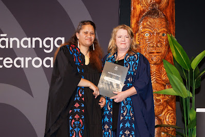 Photo from Ceremony 1 of the TWoA Tāmaki Makaurau 2025 Graduations (May 2025) held at the Mangere Arts Centre in Auckland, New Zealand on Monday, 26 May, 2025. Photo by Mike Walen / KeyImagery Photography. Copyright: © 2025 Te Wānanga o Aotearoa.