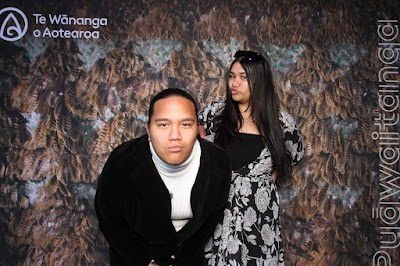 Booth photo from the TWoA Whirikoka 2023 Graduation (Gisborne), held at the War Memorial Theatre, Gisborne, East Coast, New Zealand on Wednesday 5 April, 2023. Photo: InstaBooth by KeyImagery Photography. Copyright: © Te Wānanga o Aotearoa.