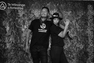 Booth photo from the TWoA Whirikoka 2023 Graduation (Gisborne), held at the War Memorial Theatre, Gisborne, East Coast, New Zealand on Wednesday 5 April, 2023. Photo: InstaBooth by KeyImagery Photography. Copyright: © Te Wānanga o Aotearoa.