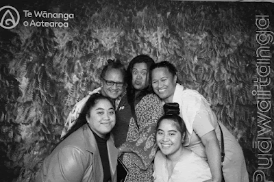 Booth photo from the TWoA Whirikoka 2023 Graduation (Gisborne), held at the War Memorial Theatre, Gisborne, East Coast, New Zealand on Wednesday 5 April, 2023. Photo: InstaBooth by KeyImagery Photography. Copyright: © Te Wānanga o Aotearoa.