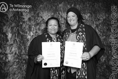 Booth photo from the TWoA Whirikoka 2023 Graduation (Gisborne), held at the War Memorial Theatre, Gisborne, East Coast, New Zealand on Wednesday 5 April, 2023. Photo: InstaBooth by KeyImagery Photography. Copyright: © Te Wānanga o Aotearoa.
