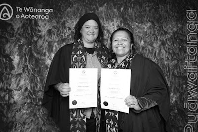 Booth photo from the TWoA Whirikoka 2023 Graduation (Gisborne), held at the War Memorial Theatre, Gisborne, East Coast, New Zealand on Wednesday 5 April, 2023. Photo: InstaBooth by KeyImagery Photography. Copyright: © Te Wānanga o Aotearoa.