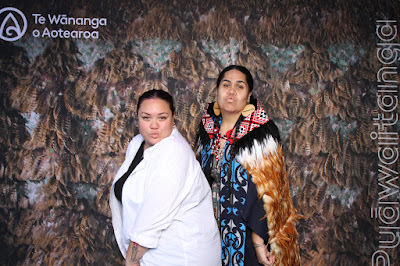 Booth photo from the TWoA Whirikoka 2023 Graduation (Gisborne), held at the War Memorial Theatre, Gisborne, East Coast, New Zealand on Wednesday 5 April, 2023. Photo: InstaBooth by KeyImagery Photography. Copyright: © Te Wānanga o Aotearoa.