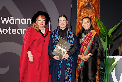 Photo from Ceremony 5 of the TWoA Tāmaki Makaurau 2025 Graduations (May 2025) held at the Mangere Arts Centre in Auckland, New Zealand on Tuesday, 27 May, 2025. Photo by Mike Walen / KeyImagery Photography. Copyright: © 2025 Te Wānanga o Aotearoa.