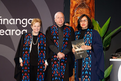 Photo from Ceremony 5 of the TWoA Tāmaki Makaurau 2025 Graduations (May 2025) held at the Mangere Arts Centre in Auckland, New Zealand on Tuesday, 27 May, 2025. Photo by Mike Walen / KeyImagery Photography. Copyright: © 2025 Te Wānanga o Aotearoa.