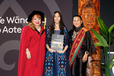 Photo from Ceremony 5 of the TWoA Tāmaki Makaurau 2025 Graduations (May 2025) held at the Mangere Arts Centre in Auckland, New Zealand on Tuesday, 27 May, 2025. Photo by Mike Walen / KeyImagery Photography. Copyright: © 2025 Te Wānanga o Aotearoa.