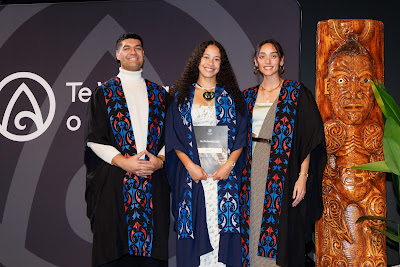 Photo from Ceremony 2 of the TWoA Tāmaki Makaurau 2025 Graduations (May 2025) held at the Mangere Arts Centre in Auckland, New Zealand on Monday, 26 May, 2025. Photo by Mike Walen / KeyImagery Photography. Copyright: © 2025 Te Wānanga o Aotearoa.