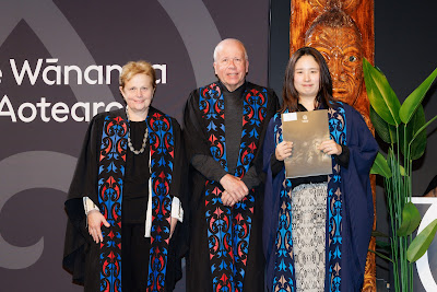 Photo from Ceremony 5 of the TWoA Tāmaki Makaurau 2025 Graduations (May 2025) held at the Mangere Arts Centre in Auckland, New Zealand on Tuesday, 27 May, 2025. Photo by Mike Walen / KeyImagery Photography. Copyright: © 2025 Te Wānanga o Aotearoa.