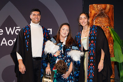 Photo from Ceremony 2 of the TWoA Tāmaki Makaurau 2025 Graduations (May 2025) held at the Mangere Arts Centre in Auckland, New Zealand on Monday, 26 May, 2025. Photo by Mike Walen / KeyImagery Photography. Copyright: © 2025 Te Wānanga o Aotearoa.
