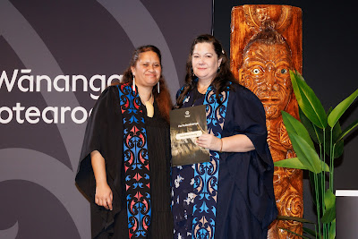 Photo from Ceremony 1 of the TWoA Tāmaki Makaurau 2025 Graduations (May 2025) held at the Mangere Arts Centre in Auckland, New Zealand on Monday, 26 May, 2025. Photo by Mike Walen / KeyImagery Photography. Copyright: © 2025 Te Wānanga o Aotearoa.
