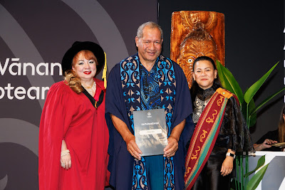 Photo from Ceremony 5 of the TWoA Tāmaki Makaurau 2025 Graduations (May 2025) held at the Mangere Arts Centre in Auckland, New Zealand on Tuesday, 27 May, 2025. Photo by Mike Walen / KeyImagery Photography. Copyright: © 2025 Te Wānanga o Aotearoa.