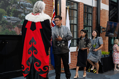 Photo from the HCC NZ Citizenship Ceremony (Afternoon) held in The Atrium, Wintec/Te Pukenga, Hamilton, Waikato, New Zealand at 3:30pm on Monday, 12 February, 2024. Photo: Mike Walen / KeyImagery Photography. Copyright: © Hamilton City Council.