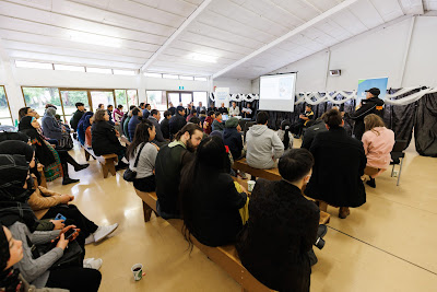 Photo from the Te Wiki o Maanaki Community Powhiri event held at Kirikiriroa Marae in Hamilton, Waikato, New Zealand. Taken: Saturday, 10 September 2022. Photography: Mike Walen / KeyImagery Photography. Copyright: © Hamilton City Council.