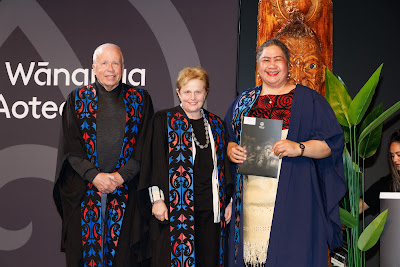 Photo from Ceremony 5 of the TWoA Tāmaki Makaurau 2025 Graduations (May 2025) held at the Mangere Arts Centre in Auckland, New Zealand on Tuesday, 27 May, 2025. Photo by Mike Walen / KeyImagery Photography. Copyright: © 2025 Te Wānanga o Aotearoa.