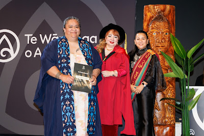 Photo from Ceremony 5 of the TWoA Tāmaki Makaurau 2025 Graduations (May 2025) held at the Mangere Arts Centre in Auckland, New Zealand on Tuesday, 27 May, 2025. Photo by Mike Walen / KeyImagery Photography. Copyright: © 2025 Te Wānanga o Aotearoa.