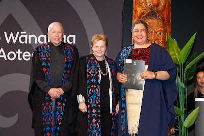 Photo from Ceremony 5 of the TWoA Tāmaki Makaurau 2025 Graduations (May 2025) held at the Mangere Arts Centre in Auckland, New Zealand on Tuesday, 27 May, 2025. Photo by Mike Walen / KeyImagery Photography. Copyright: © 2025 Te Wānanga o Aotearoa.