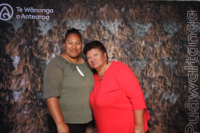 Booth photo from the TWoA Whirikoka 2023 Graduation (Gisborne), held at the War Memorial Theatre, Gisborne, East Coast, New Zealand on Wednesday 5 April, 2023. Photo: InstaBooth by KeyImagery Photography. Copyright: © Te Wānanga o Aotearoa.