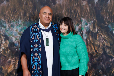 Photo from the TWoA Tāmaki Makaurau 2023 Graduations (Ceremony 1 @ 10am), held at the Due Drop Events Centre, Manukau, Auckland, New Zealand on Wednesday, 7 June, 2023. Photo: Mike Walen / KeyImagery Photography. Copyright: © Te Wānanga o Aotearoa.