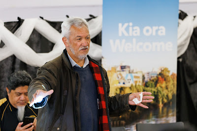 Photo from the Te Wiki o Maanaki Community Powhiri event held at Kirikiriroa Marae in Hamilton, Waikato, New Zealand. Taken: Saturday, 10 September 2022. Photography: Mike Walen / KeyImagery Photography. Copyright: © Hamilton City Council.