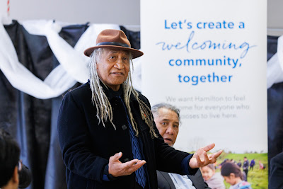 Photo from the Te Wiki o Maanaki Community Powhiri event held at Kirikiriroa Marae in Hamilton, Waikato, New Zealand. Taken: Saturday, 10 September 2022. Photography: Mike Walen / KeyImagery Photography. Copyright: © Hamilton City Council.