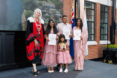Photo from the HCC NZ Citizenship Ceremony (Afternoon) held in The Atrium, Wintec/Te Pukenga, Hamilton, Waikato, New Zealand at 3:30pm on Monday, 12 February, 2024. Photo: Mike Walen / KeyImagery Photography. Copyright: © Hamilton City Council.