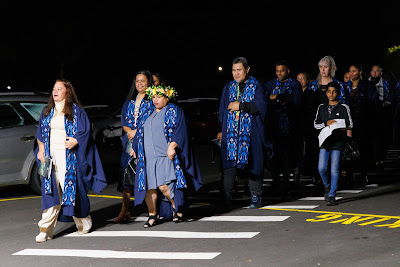 Photo from Ceremony 5 of the TWoA Tāmaki Makaurau 2025 Graduations (May 2025) held at the Mangere Arts Centre in Auckland, New Zealand on Tuesday, 27 May, 2025. Photo by Mike Walen / KeyImagery Photography. Copyright: © 2025 Te Wānanga o Aotearoa.