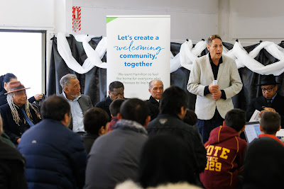 Photo from the Te Wiki o Maanaki Community Powhiri event held at Kirikiriroa Marae in Hamilton, Waikato, New Zealand. Taken: Saturday, 10 September 2022. Photography: Mike Walen / KeyImagery Photography. Copyright: © Hamilton City Council.